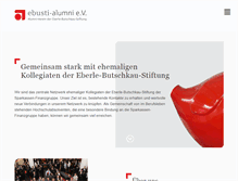 Tablet Screenshot of ebustialumni.de